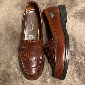Eastland Genuine Leather Vintage Women’s Brown Loafers